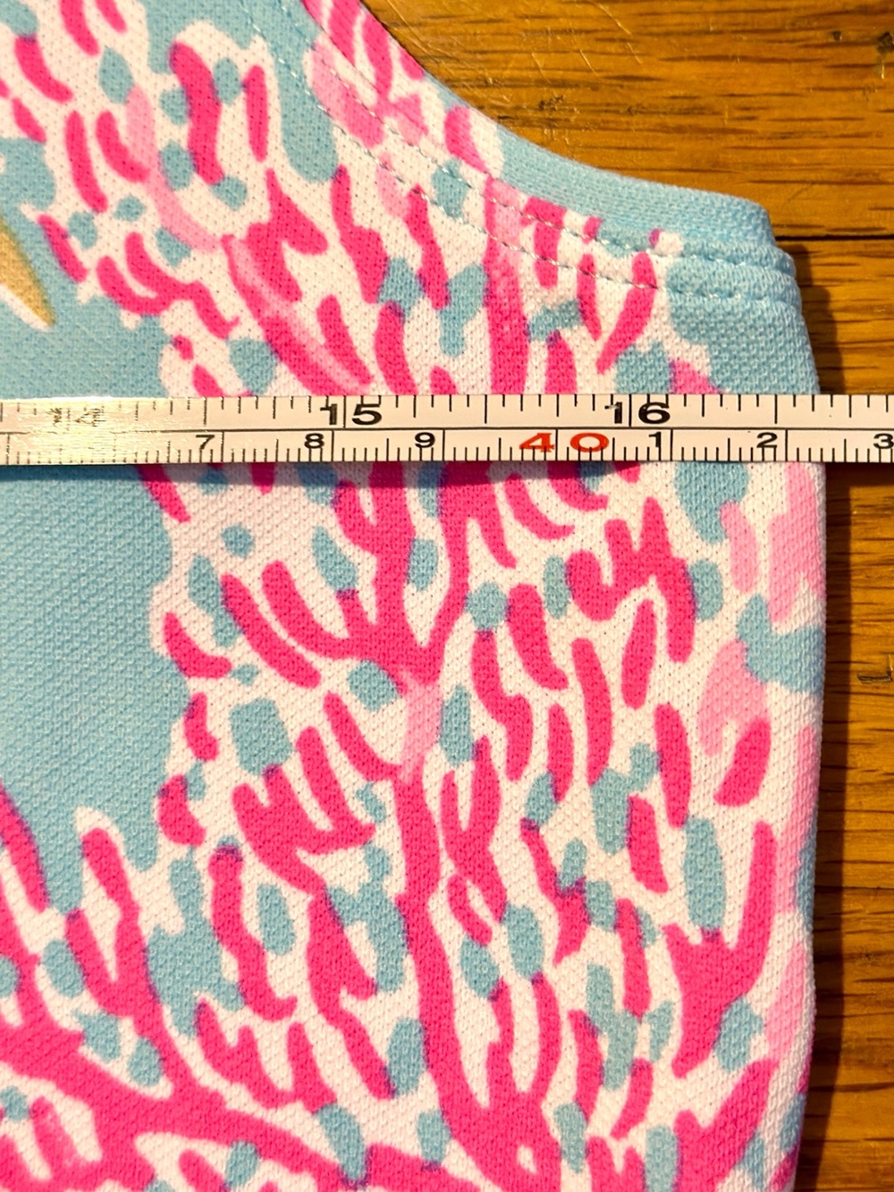 Lilly Pulitzer NEW! Small Alister Luxletic Polo Tank in Multi Royal Coral UPF50 - Picture 4 of 6